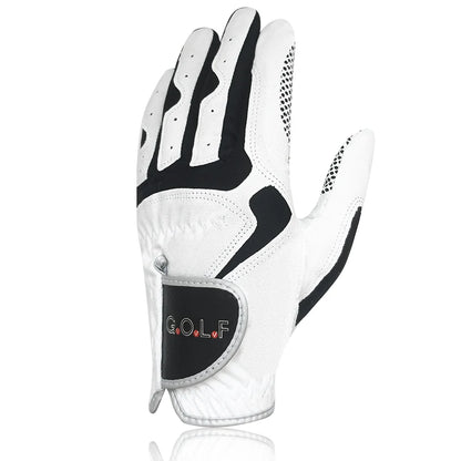 GVOVLVF Mens Golf Glove Pair Improved Grip Cool Comfort Blue White Colors-SHENZHEN MC SPORTING GOODS CO.,LTD-Golf World-Golf World
