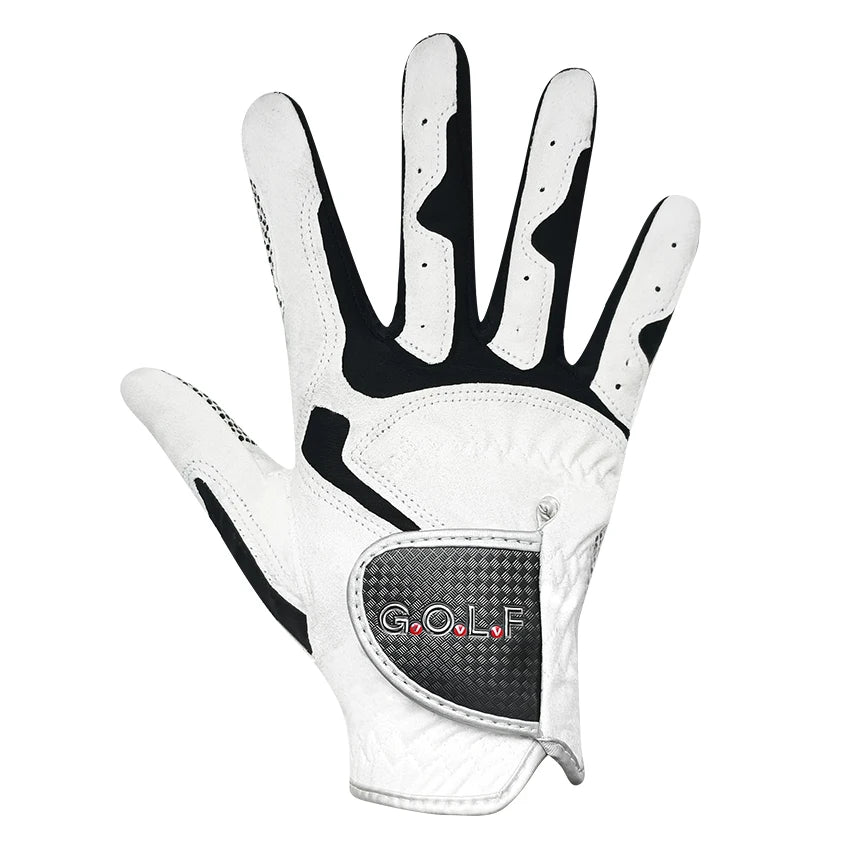 GVOVLVF Mens Golf Glove Pair Improved Grip Cool Comfort Blue White Colors-SHENZHEN MC SPORTING GOODS CO.,LTD-Golf World-Golf World